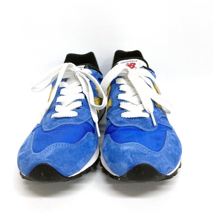 NEW BALANCE ニューバランス M1300PR MADE IN USA ローカットスニーカー BLUE YELLOW  ブルー size26cm 瑞穂店