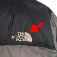 THE NORTH FACE ノースフェイス ダウンジャケット グレー ブラック Size M 福生店