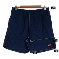 SUPREME シュプリーム 22SS Box Logo Nylon Water Short ナイロン ウォーターショーツ ショートパンツ スモールボックスロゴ ネイビー Size M 福生店