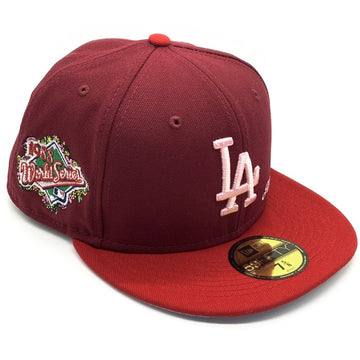 New Era ニューエラ LA Dodgers ドジャース 59FIFTY 1988World Series ワッペン レッド Size 7 5/8(60.6cm) 福生店