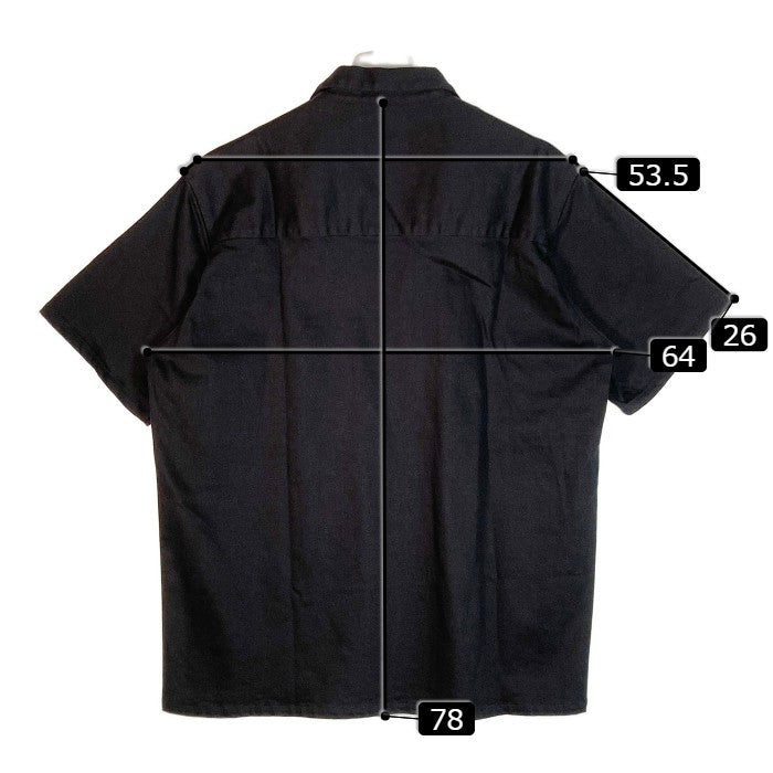 WTAPS ダブルタップス CELL SS SHIRT 191GWDT-SHM03 19SS 半袖シャツ ハーフジップ ブラック size04 瑞穂店