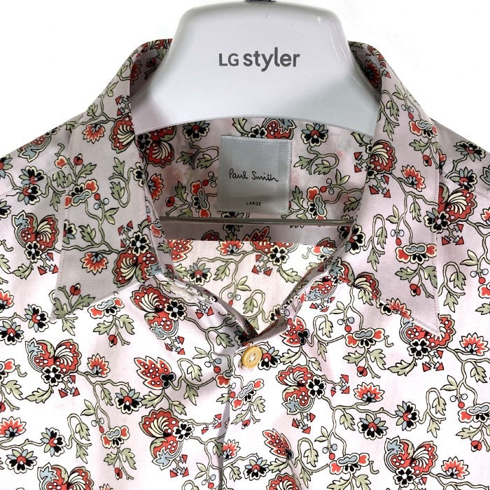 PAUL SMITH ポールスミス 2016 LOGAN FLORAL PRINT SHIRTS シャツ 長袖 ...