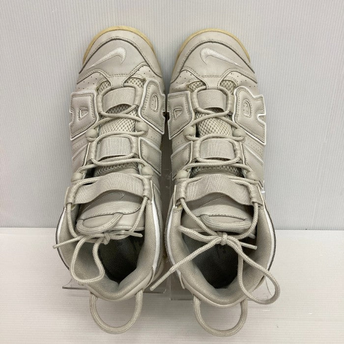 ★NIKE ナイキ  Air More Uptempo Light Bone 921948-001 17ss エア モアアップテンポ スニーカー ライトボーン size28.5cmUK95箱