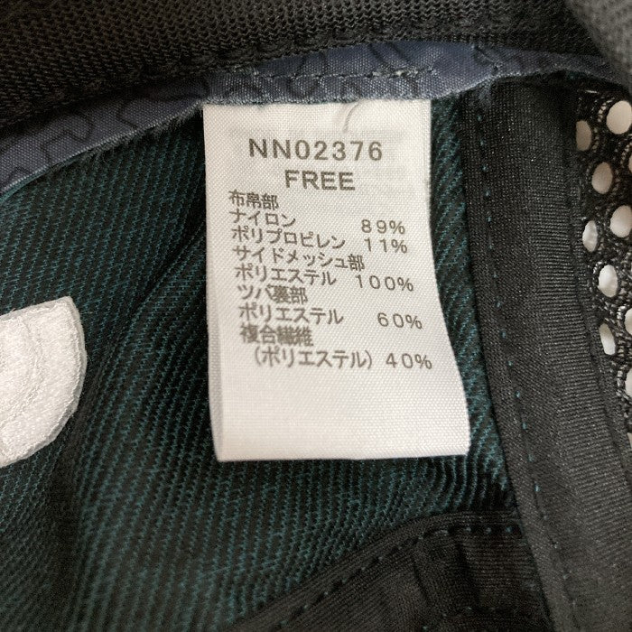 THE NORTH FACE ノースフェイス Free Run Cap フリーランキャップ ランニング 帽子 NN02376 グリーン sizeF 瑞穂店