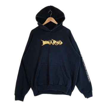 BORN X RAISED ボーンアンドレイズド プリント パーカー ブラック sizeXL 瑞穂店