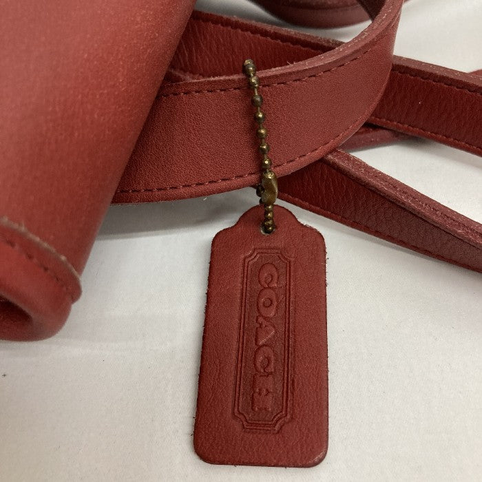 OLD COACH オールド コーチ 9960 ヴィンテージ バッグ リュック ターンロック ゴールド金具 レッド 瑞穂店