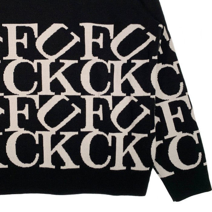 SUPREME シュプリーム 20AW Fuck Sweater ファック セーター アクリル ウール ブラック Size L 福生店