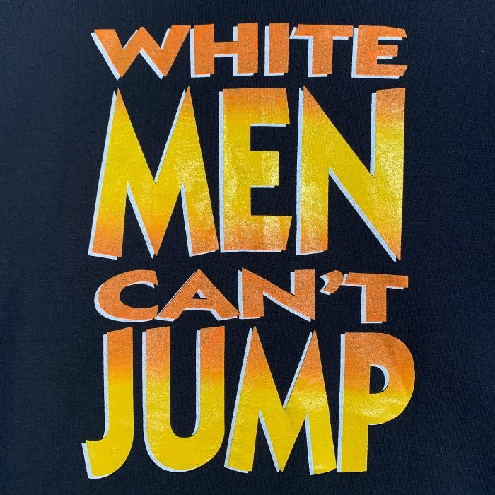 WHITE MEN CAN'T JUMP プリントTシャツ ブラック ムービー anvil Size XL 福生店