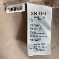 SNIDEL スナイデル コルセットベルトタイトスカート SWFS211183 ベージュ size0 瑞穂店