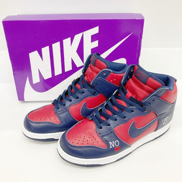 NIKE × SUPREME ナイキ × シュプリーム DN3741-600 By Any Means SB DUNK HIGH OG レッド×ネイビー size27cm 瑞穂店