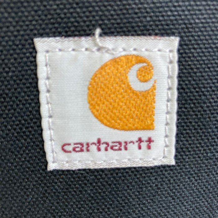 Carhartt カーハート V01 裏地キルティング ダック地 ジップアップベスト ブラック sizeS 瑞穂店