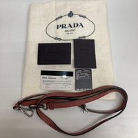 PRADA プラダ 2way レザーバッグ B2625M ショルダー ハンドバッグ ピンクパープル 瑞穂店