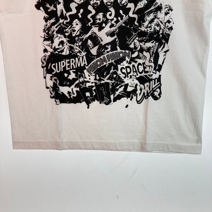 MAXIMUM THE HORMONE マキシマムザホルモン 恋のスペルマ バンドTシャツ ホワイト sizeL 瑞穂店