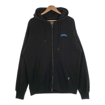 EXAMPLE エグザンプル GBTG CIRCLE LOGO ZIP HOODIE サークルロゴ ジップアップ スウェットパーカー ブラック Size XL 福生店