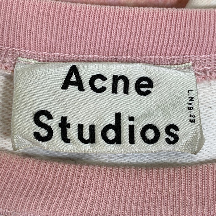 Acne Studios アクネ ステュディオズ 総柄  スウェット クルーネック トレーナー Size XL 福生店