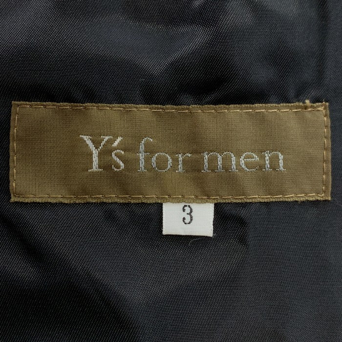 Y's for men ワイズフォーメン ウール チェスターコート ブラック MT-C07-105 Size 3 福生店