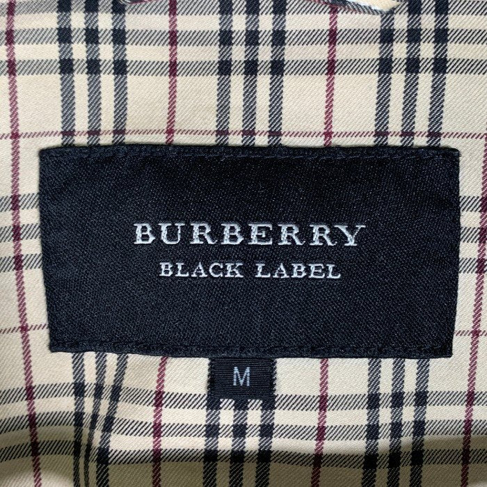 BURBERRY BLACK LABEL バーバリーブラックレーベル デニム ダブルライダースジャケット インディゴ BMP17-216-28 Size M 福生店