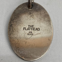 THE FLAT HEAD ザフラットヘッド ネックレス SV925 18K インゴッド フライングウィール 唐草彫 シルバー 瑞穂店