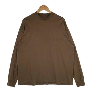ESSENTIALS エッセンシャルズ MOC NECK L/S TEE モックネック ロングスリーブ Tシャツ Size M 福生店