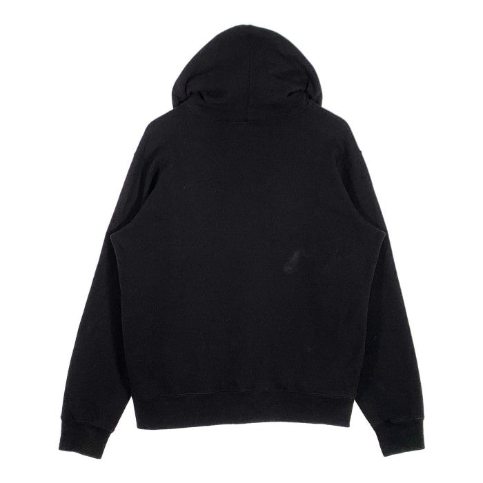 SUPREME シュプリーム 18SS Corner Label Hooded Sweatshirt コーナーラベル スウェットパーカー ブラック Size M 福生店