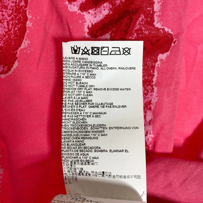 Vivienne Westwood ヴィヴィアンウエストウッド 12-01-391005 半袖 プリント オーブ 刺繍 Tシャツ カットソー ピンク  sizeS 瑞穂店