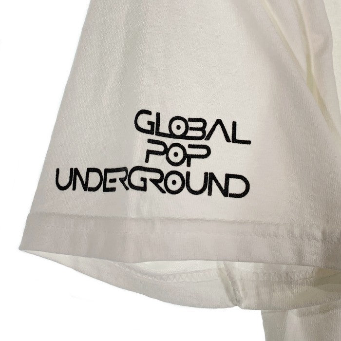 GLOBAL POP UNDERGROUND Tee プリントTシャツ ホワイト 空山基 Size M 福生店