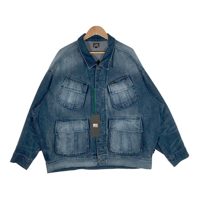 MFC STORE エムエフシーストア 22SS Lee リー Denim Fatigues Jacket デニムファティーグジャケット インディゴ Size XL 福生店