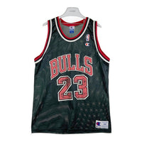 CHAMPION チャンピオン USA製 90s CHICAGO BULLS マイケルジョーダン ユニフォーム ブラック size44 瑞穂 –  GolRagオンラインショップ