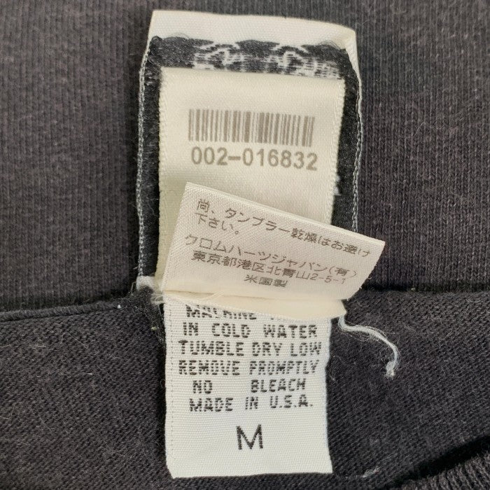 Chrome Hearts クロムハーツ スクロールラベル ホースシュー プリント ポケット Tシャツ ブラック Size M 福生店