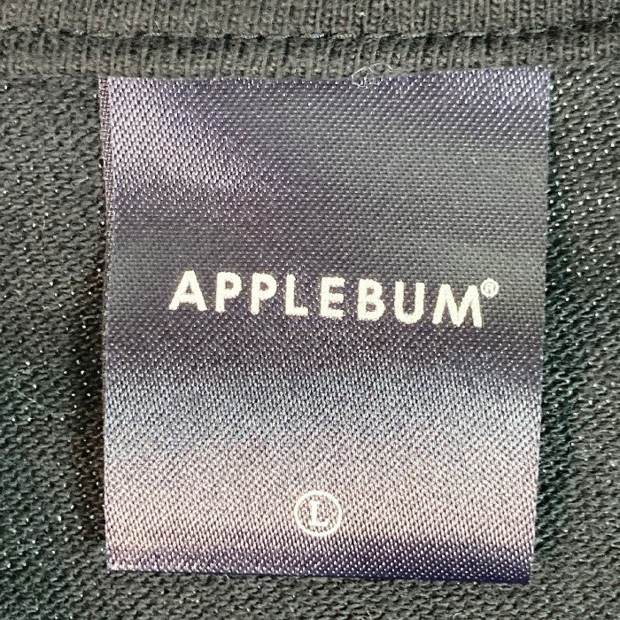 APPLEBUM アップルバム Ruler 浮世絵風グラフィック Tシャツ ブラック sizeL 瑞穂店