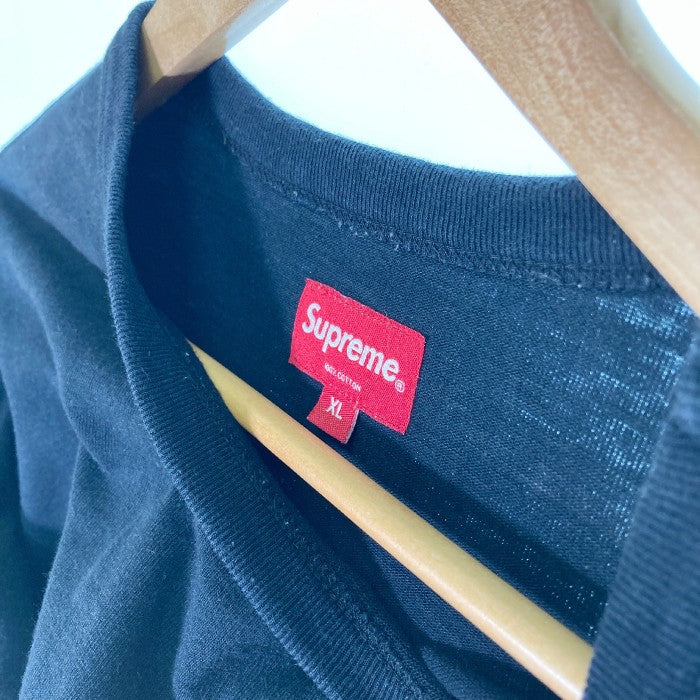 Supreme 19AW Flame S/S Top ファイヤーフレイムロゴ Tシャツ ブラック sizeXL 瑞穂店