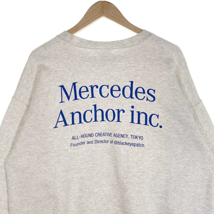 新品未使用】Mercedes Anchor Inc. Crew Sweat L-