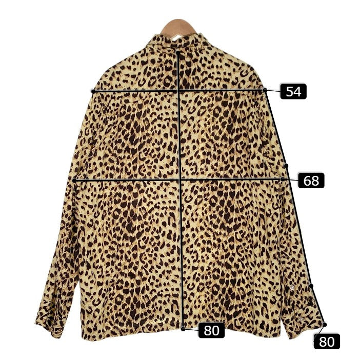 WACKO MARIA ワコマリア Carhartt W.I.P. カーハート LEOPARD SHIRT レオパードシャツ レーヨン Size XL 福生店