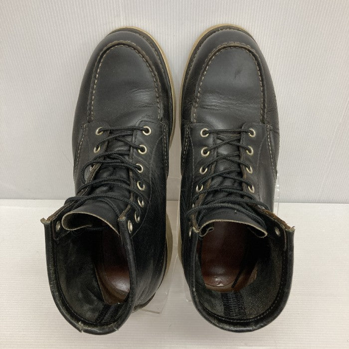 REDWING レッドウィング IRISH SETTER 犬タグ 四角タグ モックトゥ ブーツ ブラック size9E 瑞穂店