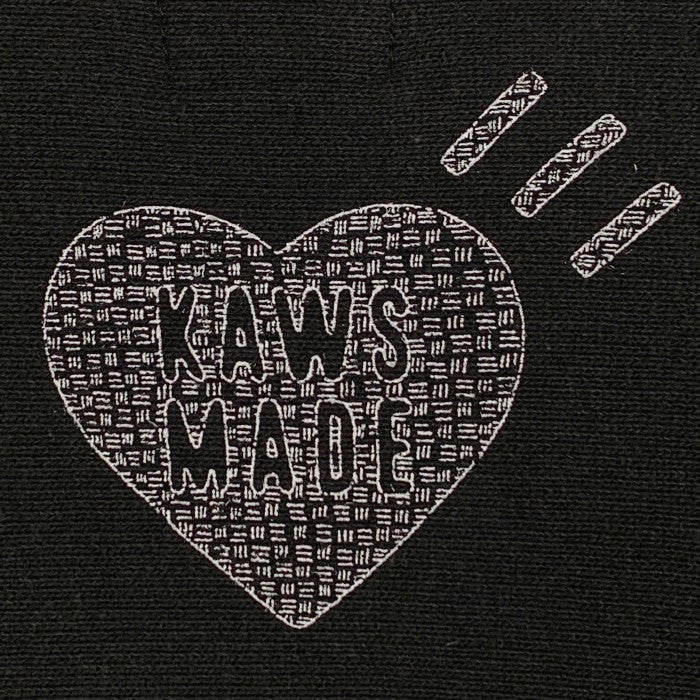 HUMAN MADE ヒューマンメイド 21AW KAWS カウズ Sweatshirts スウェット クルーネックトレーナー ブラック Size XL 福生店