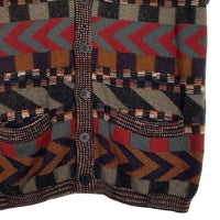 MISSONI ミッソーニ CASHMERE VEST カシミヤ ニットベスト Vネック マルチ Size 48 福生店