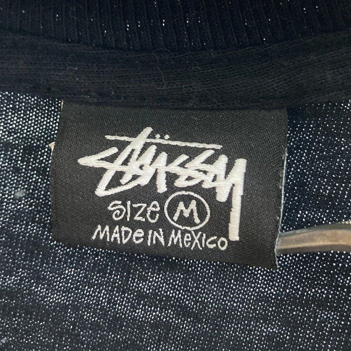 STUSSY ステューシー 8ボール プリント Tシャツ ブラック sizeM 瑞穂店