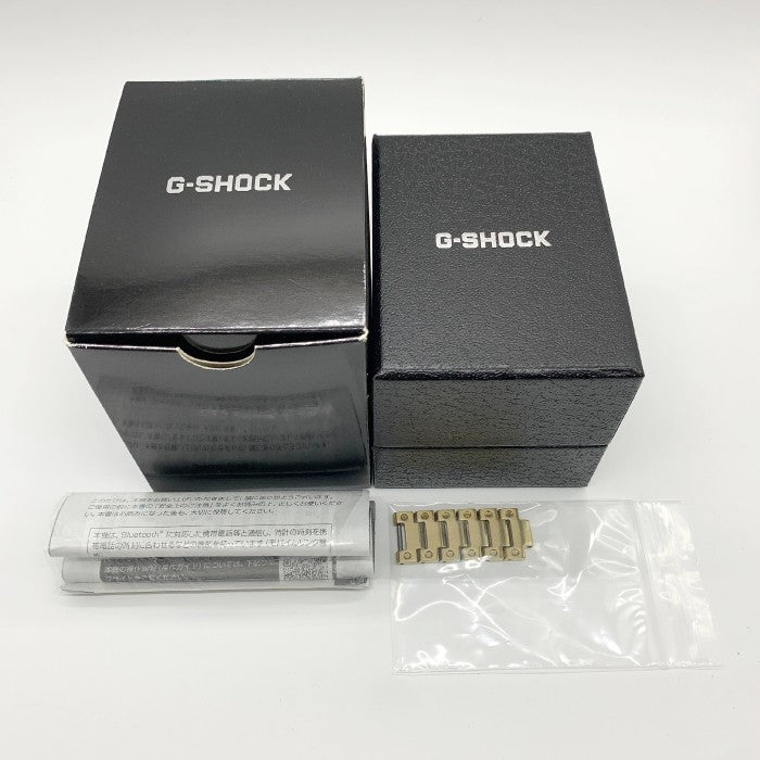 CASIO カシオ G-SHOCK フルメタル ゴールド 電波ソーラー デジタル腕時計 GMW-B5000GD-9JF 福生店