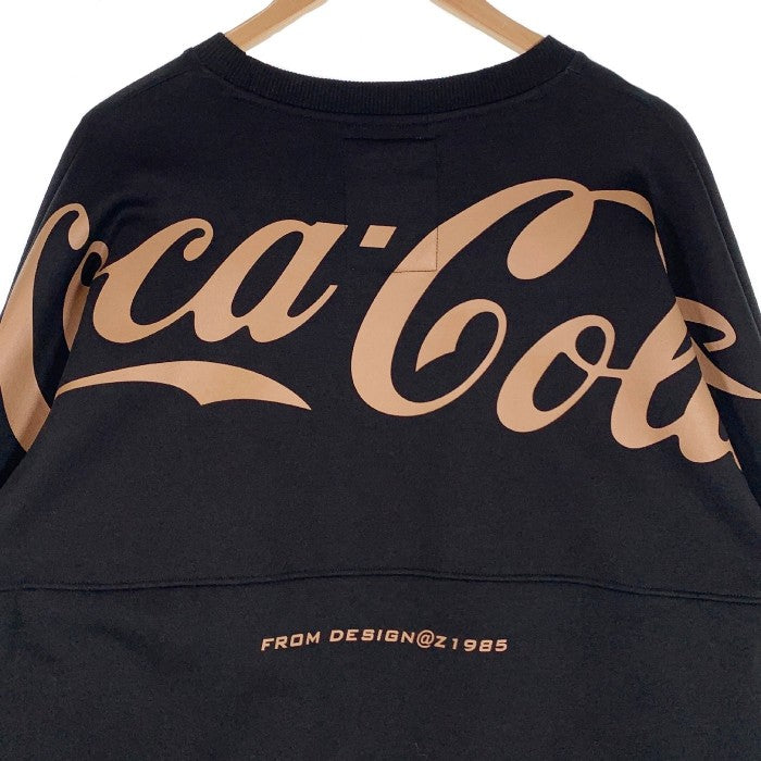 BOLINI MILANO ボリーニ KITH Coca Cola コカコーラ プリント スウェットクルーネッククルーネック トレーナー ブラック Size 48 福生店