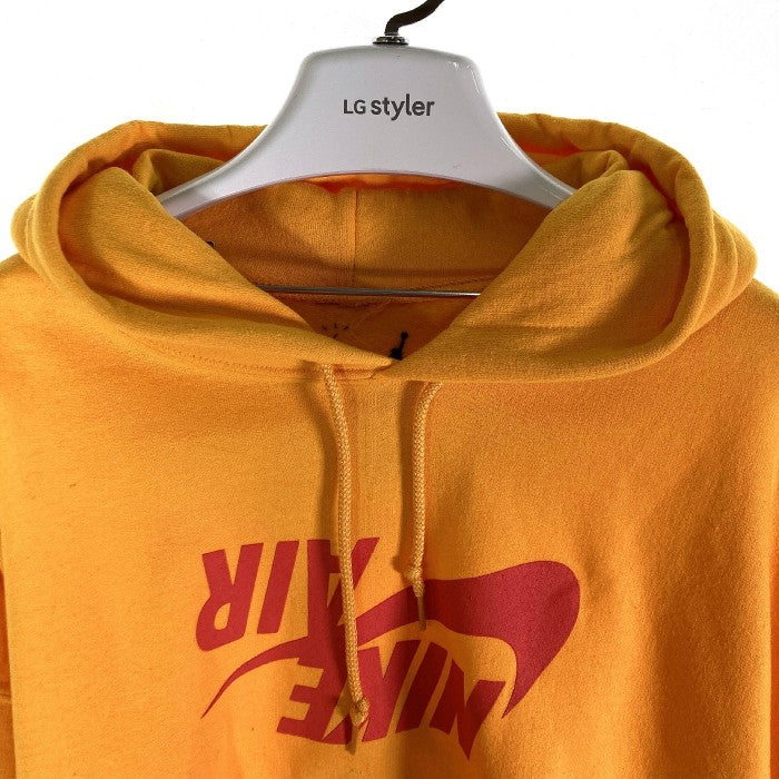 NIKE×TRAVIS SCOTT ナイキ×トラヴィススコット Cactus Jack Jordan Highest Hoodie  カクタスジャック ジョーダン ハイエストフーディ プルオーバーパーカー イエロー sizeL 瑞穂店