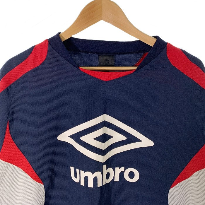 umbro アンブロ ドライクロス ピステトップ ロングスリーブ ネイビーグレー Size O 福生店