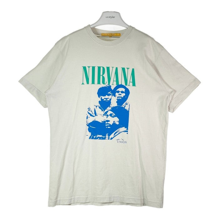 UNION NIRVANA PENNYROYAL TEE 3 L ユニオン 東京 Tシャツ ニルヴァーナ TOKYO アパレル 2020SS グレー sizeIII 瑞穂店