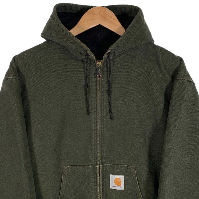 Carhartt カーハート Active Jacket アクティブジャケット モスグリーン J03 Size XL 福生店