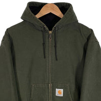 Carhartt カーハート Active Jacket アクティブジャケット モスグリーン J03 Size XL 福生店