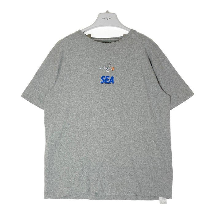 WIND AND SEA ウィンダンシー SPACE JAM スペースジャム プリントTシャツ グレー SizeXL 瑞穂店
