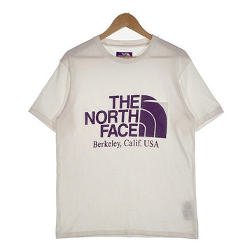 THE NORTH FACE PURPLE LABEL ノースフェイス パープルレーベル ロゴプリント ポケットTシャツ ホワイト NT3108N Size M 福生店