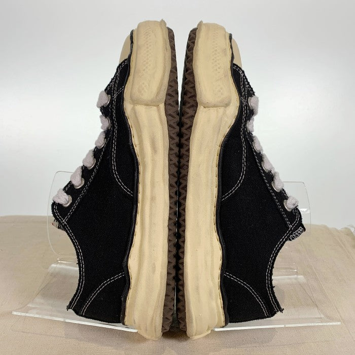 Maison MIHARA YASUHIRO メゾンミハラヤスヒロ PETERSON LOW ピーターソン ロー スニーカー ブラック A09FW733 Size 42 (27cm) 福生店