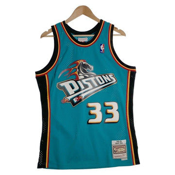 mitchell&ness ミッチェルアンドネス NBA PISTONS GRANT HILL ピストンズ グラントヒル ゲームシャツ ユニフォーム Size M 福生店