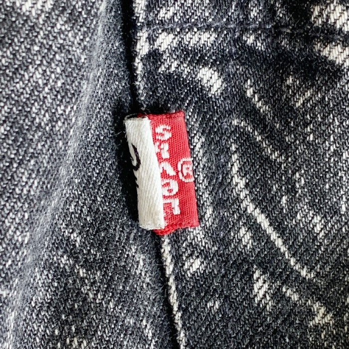 Levi's リーバイス Patta パタ 501CT ケミカルウォッシュ デニムパンツ ブラック Size 34×32 福生店