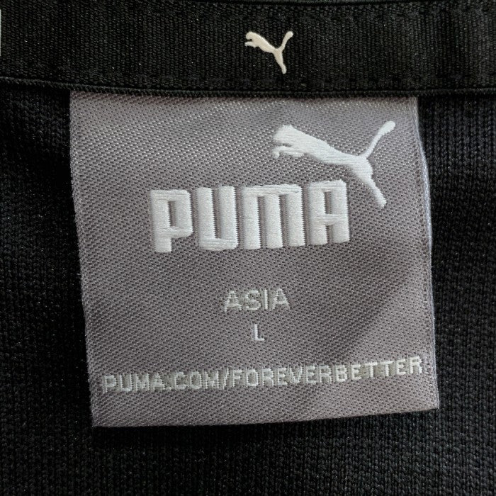 PUMA プーマ トラックジャケット パンツ ジャージ セット ブラック 584634 Size L 福生店